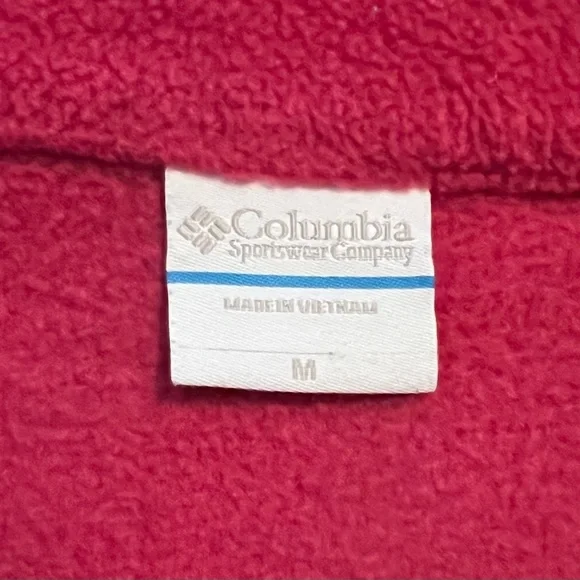 Excellent Columbia Pink Fleece Medium - Picture 4 of 4